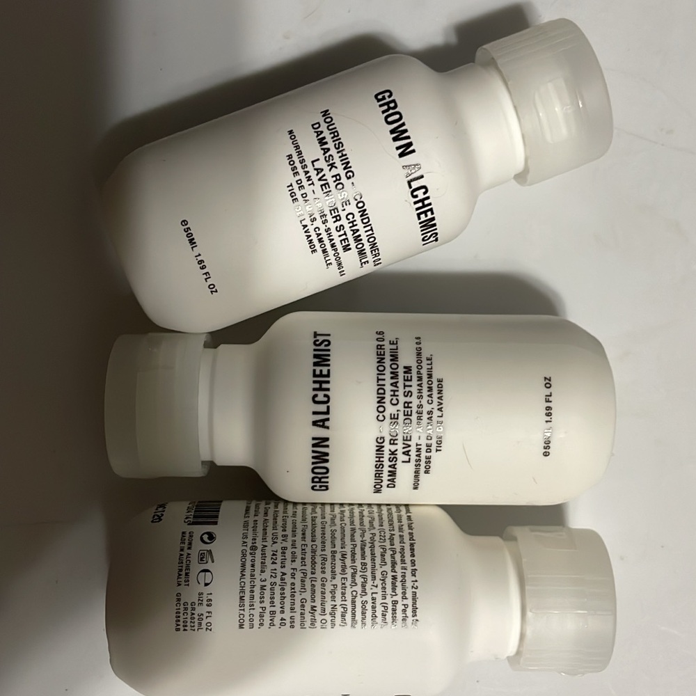 Grown Alchemist bundle of Conditioner Bottles (3)